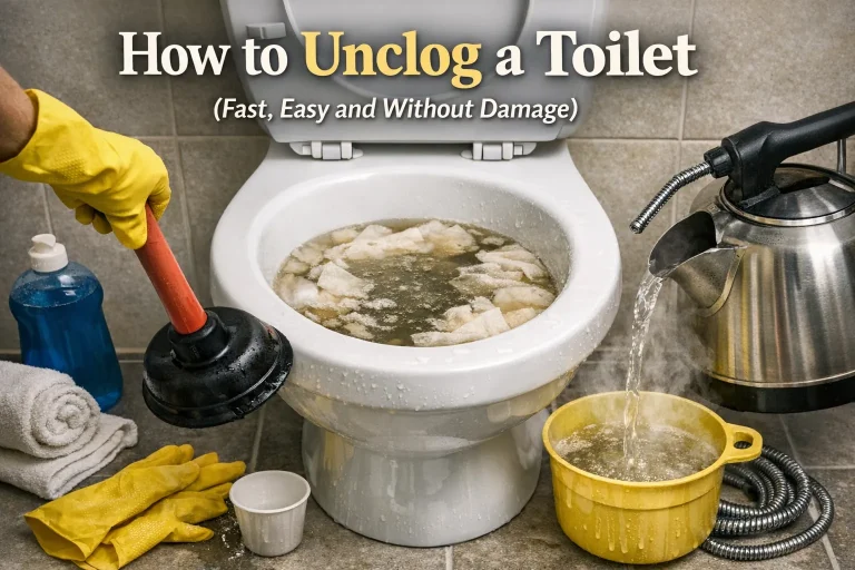 Unclog a Toilet | Fast, Easy, and Without Damage